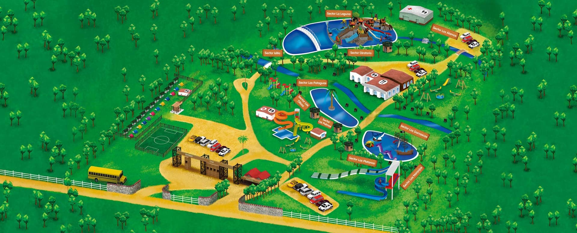 Parque Oasis | Instalaciones & Horarios